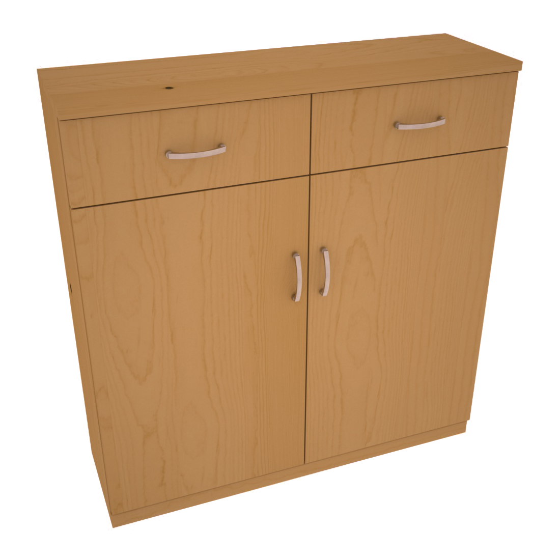 InstaCellar - 8 Column Base Cabinet in Ponderosa Pine Oak stained without WineSafe™ Satin Sealant
