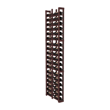 InstaCellar - 1 Column Double Deep Rack in Knotty Alder Walnut stained without WineSafe™ Satin Sealant