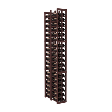 InstaCellar - 2 Column Double Deep Rack in Grand Mahogany Walnut stained without WineSafe™ Satin Sealant