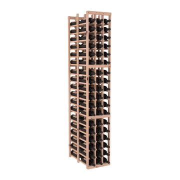 InstaCellar - 3 Column Double Deep Rack in Knotty Alder Unstained without WineSafe™ Satin Sealant