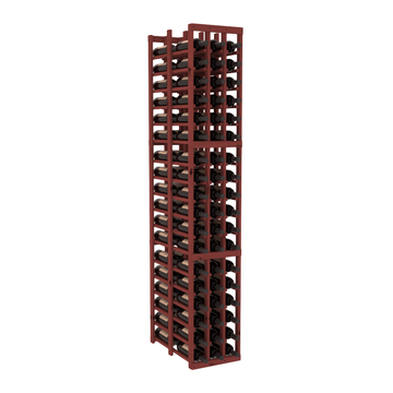 InstaCellar - 3 Column Double Deep Rack in Knotty Alder Cherry stained without WineSafe™ Satin Sealant