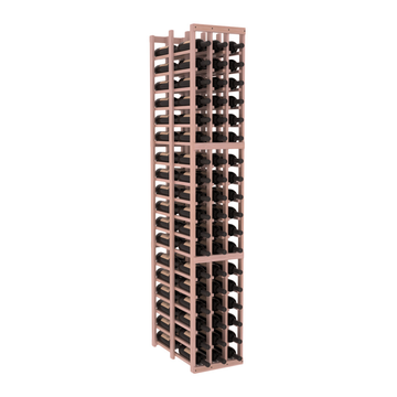 InstaCellar - 3 Column Double Deep Rack in Grand Mahogany Unstained with WineSafe™ Satin Sealant