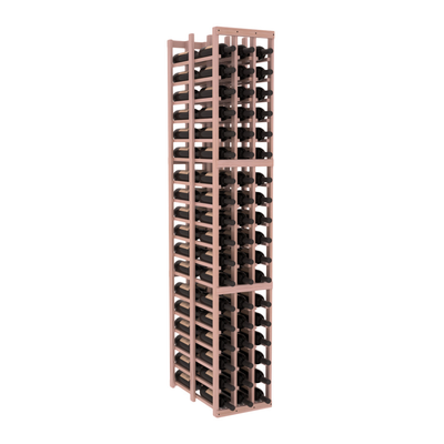 InstaCellar - 3 Column Double Deep Rack in Grand Mahogany Unstained with WineSafe™ Satin Sealant