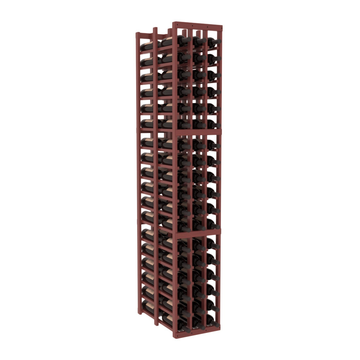 InstaCellar - 3 Column Double Deep Rack in Grand Mahogany Cherry stained with WineSafe™ Satin Sealant