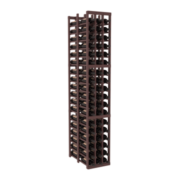 InstaCellar - 3 Column Double Deep Rack in Grand Mahogany Walnut stained with WineSafe™ Satin Sealant