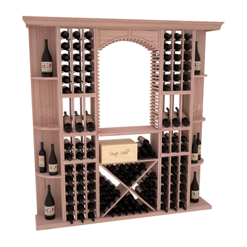 InstaCellar - Siena Wine Cellar Kit in Grand Mahogany Unstained without WineSafe™ Satin Sealant