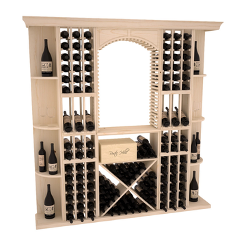 InstaCellar - Siena Wine Cellar Kit in Ponderosa Pine Unstained without WineSafe™ Satin Sealant