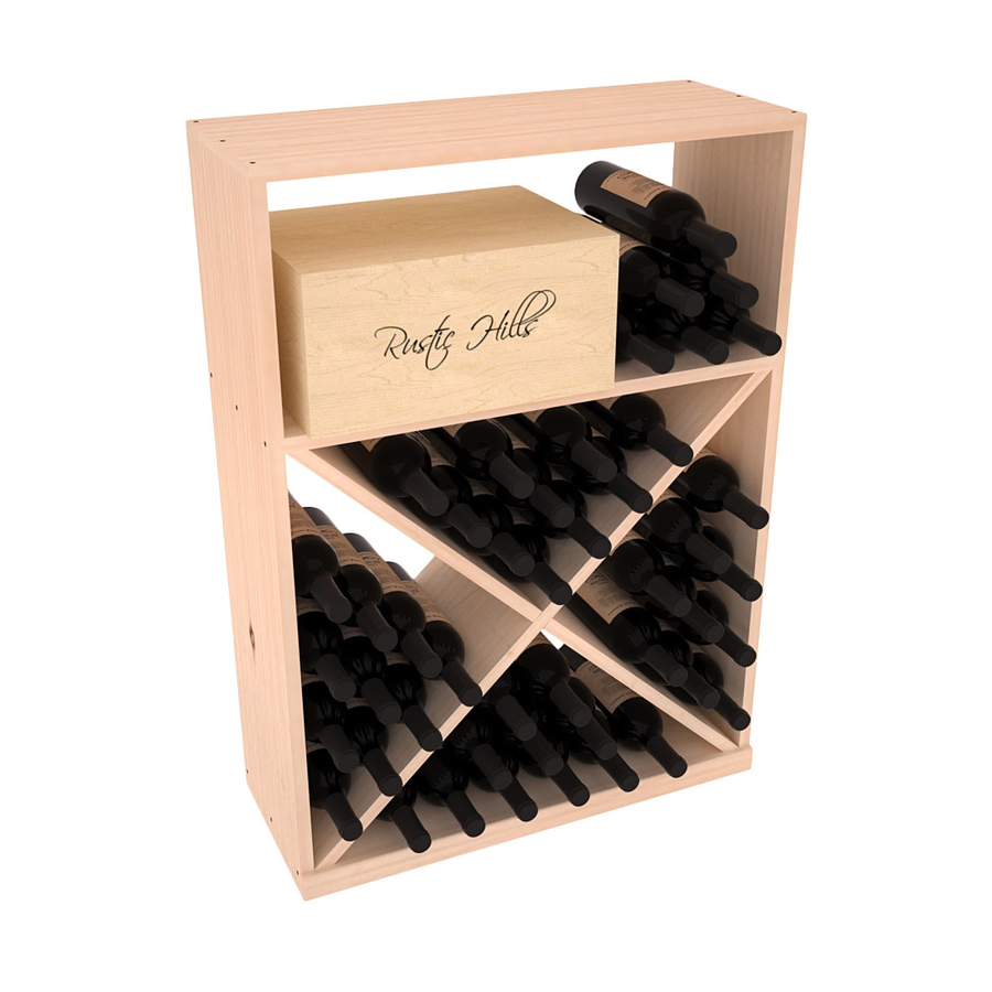 InstaCellar - Half Height Case w/ X Bin