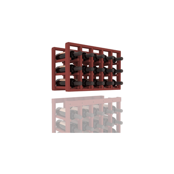 InstaCellar - 5 Column Standard Extender Rack in Grand Mahogany Cherry stained without WineSafe™ Satin Sealant