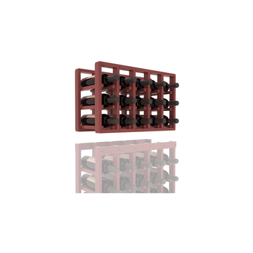 InstaCellar - 5 Column Standard Extender Rack in Grand Mahogany Cherry stained with WineSafe™ Satin Sealant