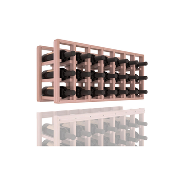 InstaCellar - 7 Column Standard Extender Rack in Grand Mahogany Unstained with WineSafe™ Satin Sealant
