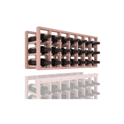 InstaCellar - 7 Column Standard Extender Rack in Grand Mahogany Unstained with WineSafe™ Satin Sealant