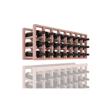 InstaCellar - 8 Column Standard Extender Rack in Grand Mahogany Unstained without WineSafe™ Satin Sealant
