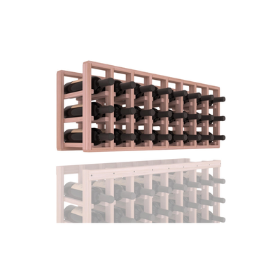 InstaCellar - 8 Column Standard Extender Rack in Grand Mahogany Unstained without WineSafe™ Satin Sealant