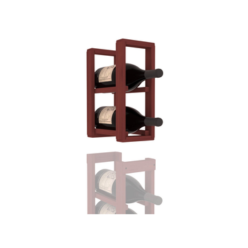 InstaCellar - 1 Column Magnum Extender Rack in Grand Mahogany Cherry stained without WineSafe™ Satin Sealant