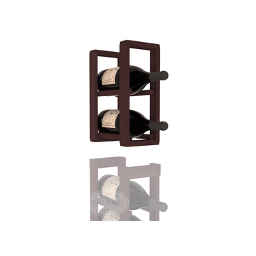InstaCellar - 1 Column Magnum Extender Rack in Premium Redwood Walnut stained without WineSafe™ Satin Sealant