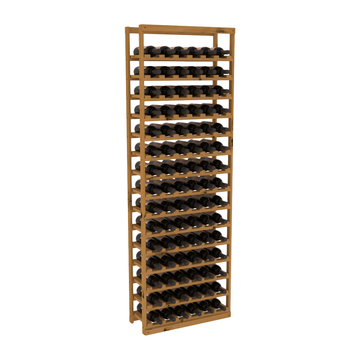 InstaCellar - Baker Style Bottle Rack in Knotty Alder Oak stained without WineSafe™ Satin Sealant