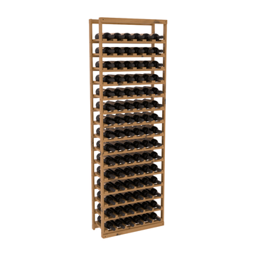 InstaCellar - Baker Style Bottle Rack in Knotty Alder Oak stained with WineSafe™ Satin Sealant