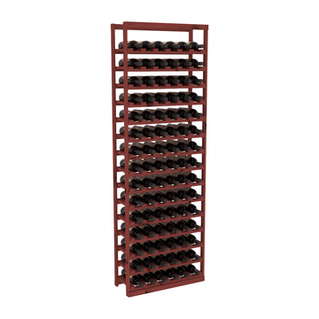 InstaCellar - Baker Style Bottle Rack in Knotty Alder Cherry stained without WineSafe™ Satin Sealant