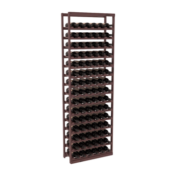 InstaCellar - Baker Style Bottle Rack in Knotty Alder Walnut stained with WineSafe™ Satin Sealant