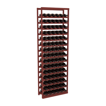 InstaCellar - Baker Style Bottle Rack in Grand Mahogany Cherry stained without WineSafe™ Satin Sealant