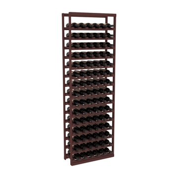 InstaCellar - Baker Style Bottle Rack in Grand Mahogany Walnut stained without WineSafe™ Satin Sealant