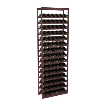 InstaCellar - Baker Style Bottle Rack in Grand Mahogany Walnut stained with WineSafe™ Satin Sealant