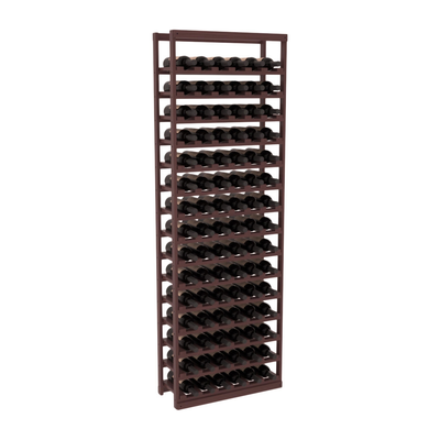InstaCellar - Baker Style Bottle Rack in Grand Mahogany Walnut stained with WineSafe™ Satin Sealant