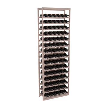 InstaCellar - Baker Style Bottle Rack in Grand Mahogany Greywash stained without WineSafe™ Satin Sealant