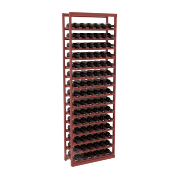 InstaCellar - Baker Style Bottle Rack in Ponderosa Pine Cherry stained with WineSafe™ Satin Sealant