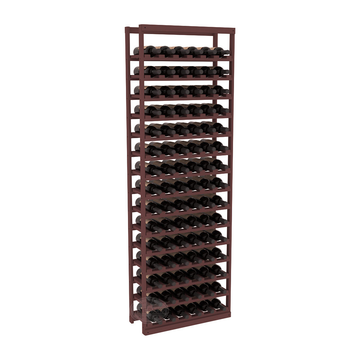 InstaCellar - Baker Style Bottle Rack in Ponderosa Pine Walnut stained without WineSafe™ Satin Sealant