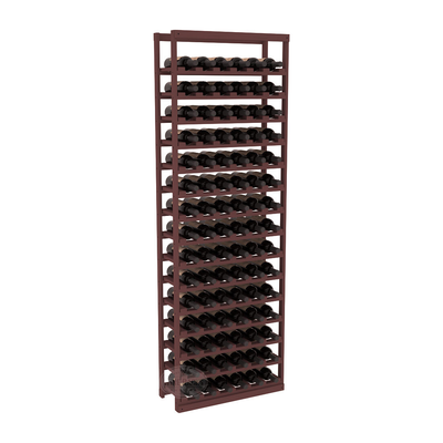 InstaCellar - Baker Style Bottle Rack in Ponderosa Pine Walnut stained without WineSafe™ Satin Sealant