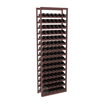 InstaCellar - Baker Style Bottle Rack in Ponderosa Pine Walnut stained with WineSafe™ Satin Sealant