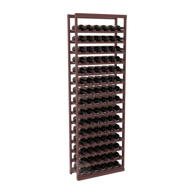 InstaCellar - Baker Style Bottle Rack in Ponderosa Pine Walnut stained with WineSafe™ Satin Sealant