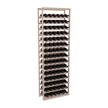 InstaCellar - Baker Style Bottle Rack in Ponderosa Pine Greywash stained with WineSafe™ Satin Sealant