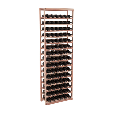InstaCellar - Baker Style Bottle Rack in Premium Redwood Unstained with WineSafe™ Satin Sealant