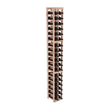InstaCellar - 2 Column Standard Rack in Knotty Alder Unstained with WineSafe™ Satin Sealant