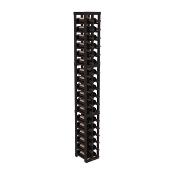 InstaCellar - 2 Column Standard Rack in Grand Mahogany Black stained without WineSafe™ Satin Sealant