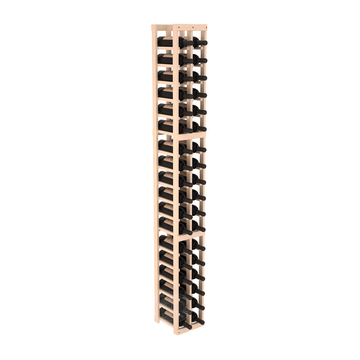 InstaCellar - 2 Column Standard Rack in Ponderosa Pine Unstained with WineSafe™ Satin Sealant