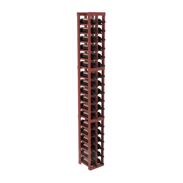 InstaCellar - 2 Column Standard Rack in Ponderosa Pine Cherry stained with WineSafe™ Satin Sealant