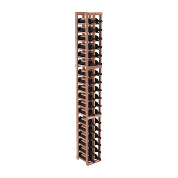 InstaCellar - 2 Column Standard Rack in Premium Redwood Unstained with WineSafe™ Satin Sealant