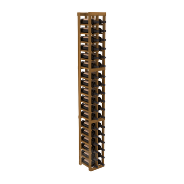 InstaCellar - 2 Column Standard Rack in Premium Redwood Oak stained without WineSafe™ Satin Sealant