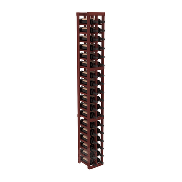 InstaCellar - 2 Column Standard Rack in Premium Redwood Cherry stained without WineSafe™ Satin Sealant