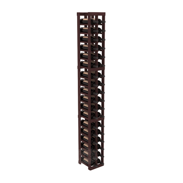 InstaCellar - 2 Column Standard Rack in Premium Redwood Walnut stained without WineSafe™ Satin Sealant