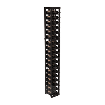 InstaCellar - 2 Column Standard Rack in Premium Redwood Black stained without WineSafe™ Satin Sealant