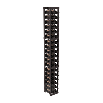 InstaCellar - 2 Column Standard Rack in Premium Redwood Black stained with WineSafe™ Satin Sealant