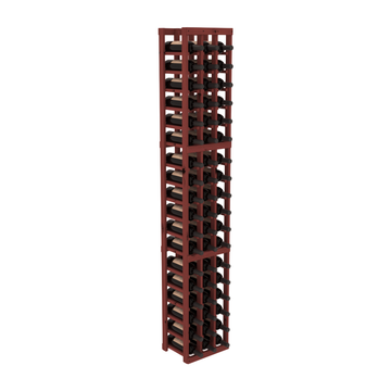 InstaCellar - 3 Column Standard Rack in Knotty Alder Cherry stained without WineSafe™ Satin Sealant