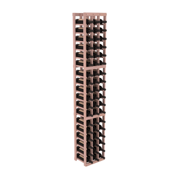 InstaCellar - 3 Column Standard Rack in Grand Mahogany Unstained with WineSafe™ Satin Sealant