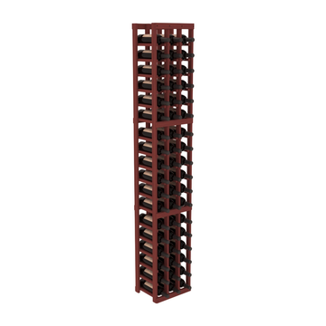 InstaCellar - 3 Column Standard Rack in Grand Mahogany Cherry stained without WineSafe™ Satin Sealant