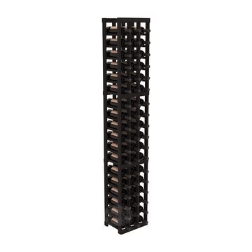 InstaCellar - 3 Column Standard Rack in Premium Redwood Black stained without WineSafe™ Satin Sealant